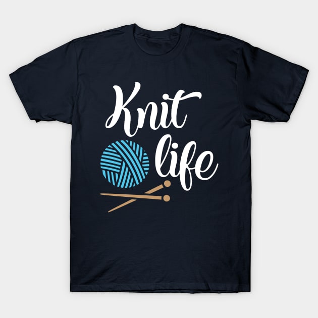 Knit Life T-Shirt by machmigo